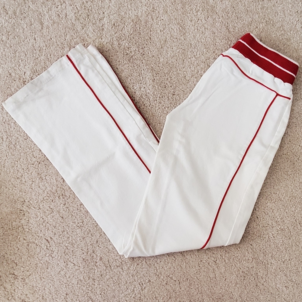 Rampage White & Red Pants
